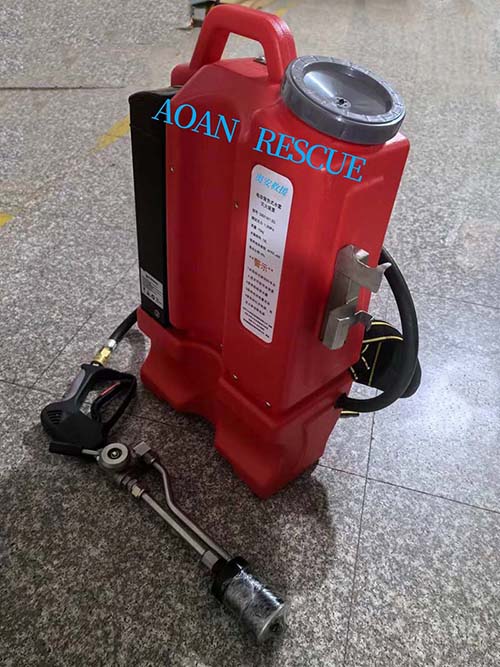 電動背負(fù)式細(xì)水霧滅火裝置